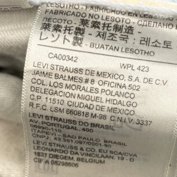 Levi's 550 Jeans Distressed Relaxed Tapered Men's 32 x 29.5 Frays Fade Stains - Picture 7 of 9